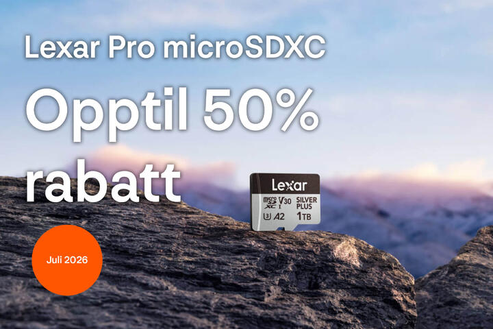Lexar MicroSD minnekort